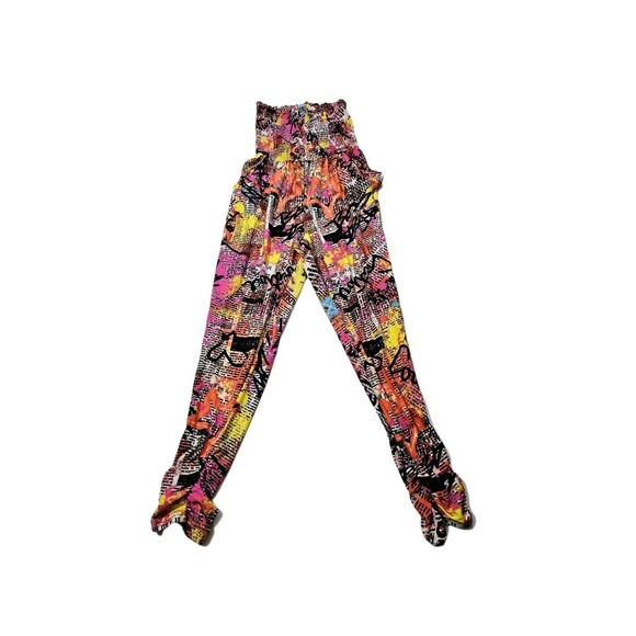 Jolie and Joy Pants - Womens Jolie And Joy Rompers/Jumsuit Size Medium Comic Multicolor With Love FTC